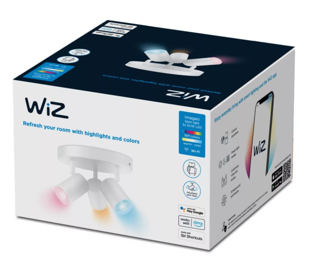 WiZ IMAGEO WiZ Spots 3x5W W 22-65K RGB RD 929003210801 - 1182576 - zdjęcie 2